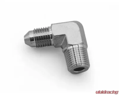 obp Motorsport AN3 to 1/8" NPT 90Deg Adaptor - OBPAN3-A-1/8-90