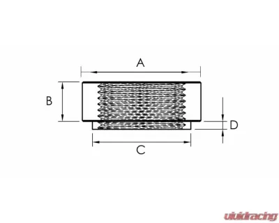 obp Motorsport 1/8" NPT Female Fitting - OBPNPT06-F