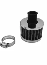obp Motorsport 12mm Silver Catch Tank Breather Filter                                     - OBPCTB-12 - Image 2