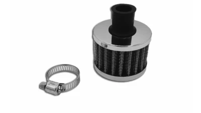obp Motorsport 12mm Silver Catch Tank Breather Filter                                     - OBPCTB-12 - Image 2