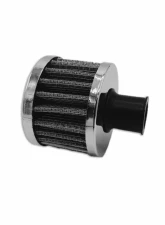 obp Motorsport 12mm Silver Catch Tank Breather Filter                                     - OBPCTB-12 - Image 2