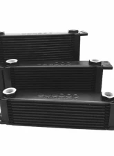 obp Motorsport Black 19 Row Oil Cooler w/ M22 Female Fittings                                     - OBP19ROW - Image 5