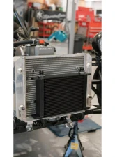 obp Motorsport Black 19 Row Oil Cooler w/ M22 Female Fittings                                     - OBP19ROW - Image 2