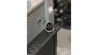 obp Motorsport Black 19 Row Oil Cooler w/ M22 Female Fittings                                     - OBP19ROW - Image 3