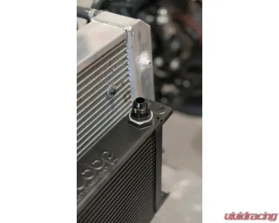 obp Motorsport Black 19 Row Oil Cooler w/ M22 Female Fittings - OBP19ROW