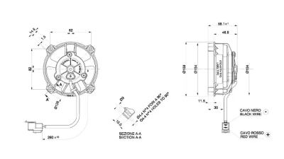 obp Motorsport 3.5" Pull Type Radiator Cooling Fan                                     - VA32-A101-62A - Image 3