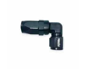 obp Motorsports 90 Degree CPE Forged Fuel Hose End Fitting Black AN10