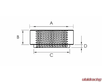obp Motorsports 1" BSP Female Fitting - OBPBSP06-F