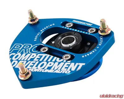Fortune Auto Pro Fixed Caster and Adjustable Camber Top Plates Ford Mustang S550 2015+ - FA-PROCASRBM-S550