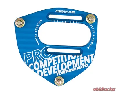 Fortune Auto Pro Fixed Caster and Adjustable Camber Top Plates Ford Mustang S550 2015+ - FA-PROCASRBM-S550