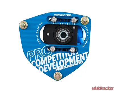 Fortune Auto PRO Fixed Caster & Adjustable Camber Top Plate for Mercedes GLA 45 AMG 2014-2020 - FA-PROCASRBM-X156