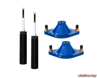 Fortune Auto PRO Long Stroke Rear Spherical Bearing Top Hats for Subaru 2008+ - FA-PROLSTM-SUBARU-SHOCK