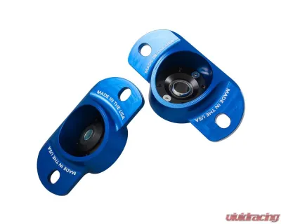 Fortune Auto Reinforced Billet Upper Shock Mounts Rear with Rubber Bushings for Toyota GR Corolla 2023+ - FA-RSM-GZEA14