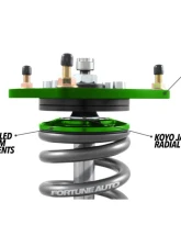 Fortune Auto 500 Series Coilovers for Acura Integra S 2023+, True Style Rear, Adjustable                                     - FA500-DE5T - Image 7