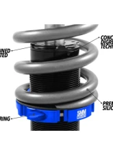 Fortune Auto 510 Series Coilovers for Nissan Z 2023+, True Style Rear, Adjustable Height                                     - FA510CFD-RZ34T - Image 5