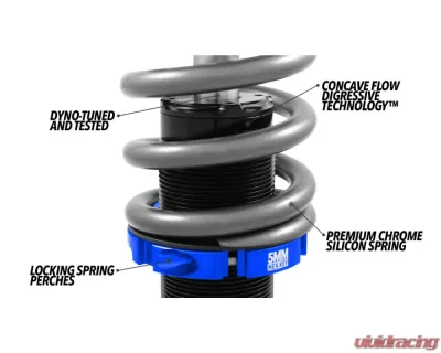 Fortune Auto 510 Series Coilovers for Nissan Z 2023+, True Style Rear, Adjustable Height - FA510CFD-RZ34T
