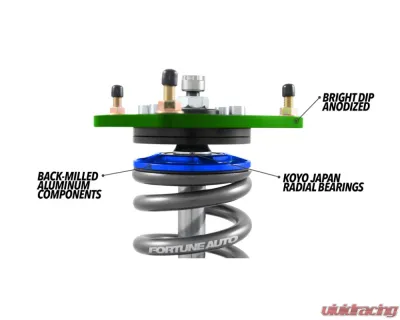 Fortune Auto 510 Series Coilovers for Nissan Z 2023+, True Style Rear, Adjustable Height - FA510CFD-RZ34T