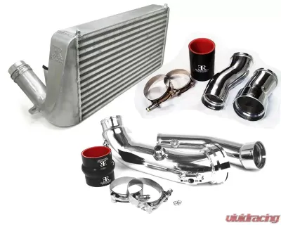 Evolution Racewerks Basic Kit Type III Hard Anodized Black Competition Front Mount Intercooler Kit BMW 128i | 228i | 328i | 428i 2012+ - BM-FMIC006B1