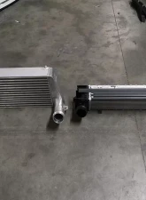 Evolution Racewerks Basic Kit Type III Hard Anodized Black Competition Front Mount Intercooler Kit BMW 128i | 228i | 328i | 428i 2012+                                     - BM-FMIC006B1 - Image 2