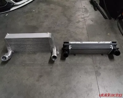 Evolution Racewerks Basic Kit Type III Hard Anodized Black Competition Front Mount Intercooler Kit BMW 128i | 228i | 328i | 428i 2012+ - BM-FMIC006B1