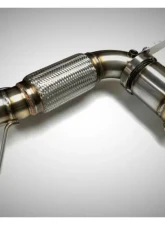 Evolution Racewerks Sports Series 4" Thermal Coated Black Finish 200 CEL Race DownPipes Full Kit BMW US Spec xDrive B46 | B48 AWD 2015+                                     - BM-EXH021TBXCAT - Image 4
