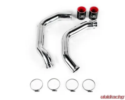 Evolution Racewerks Brushed Charge Pipe BMW M3 | M4 S55 2015+ - BM-ICP015SAWE