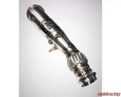 Evolution Racewerks Sports Series 4" Brush Finish 200 CEL Race Downpipes Toyota Supra 2.0 US Spec B46 2020-2024 - TO-EXH002SCAT