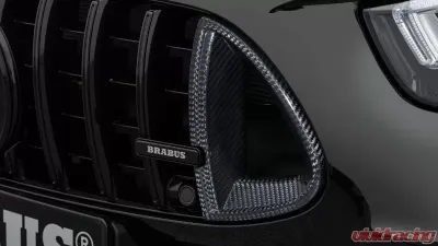 Brabus Front Grille Inserts Glossy Carbon Fiber Mercedes-Benz AMG E63S 2021 - 213-295-00