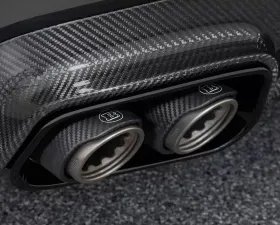 Brabus Titanium-Carbon Tailpipes Left and Right Side Mercedes-Benz AMG E63S 2021