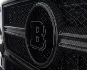 Brabus Carbon Fiber Front Grill Matte Finish Mercedes Benz G63 | G65 AMG 2012-2017
