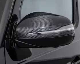 BRABUS Glossy Carbon Fiber Side Mirror Cover Mercedes-Benz G63 AMG W463A G-Class 2018-2022