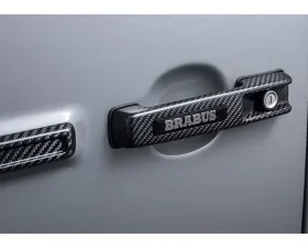 BRABUS Glossy Carbon Fiber Door Handles (Set of 5 Pcs) Mercede-Benz G63 AMG W463A G-Wagon 2018-2022