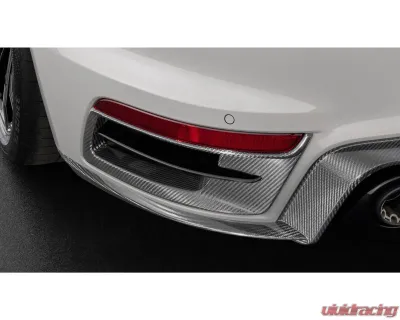 BRABUS Carbon Fiber Rear Skirt Add on in Gloss Carbon Porsche 992 Turbo S 2020+ - 902-410-00