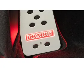 BRABUS Illuminated Foot Rest Matt Anodized Porsche 992 Turbo S 2020+