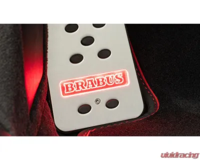 BRABUS Illuminated Foot Rest Matt Anodized Porsche 992 Turbo S 2020+ - 902-816-20