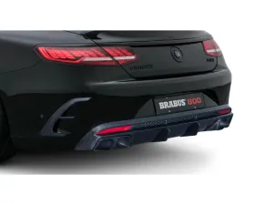 Brabus Carbon Fiber Rear Diffuser Gloss Finish for 2020-2025 Mercedes-Benz S 63
