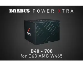 Brabus B40-700 PowerXtra Performane Kit 690BHP/700TQ Mercedes-Benz G 63 W465 2024-2025