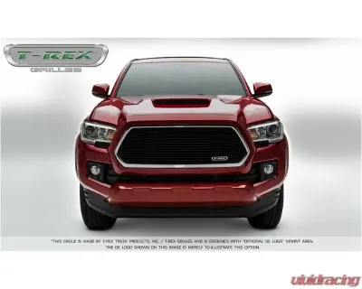 T-Rex Grilles Billet Grille Black Aluminum 1 Pc Toyota Tacoma 2016-2017 - 20942B