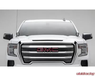 T-Rex Grilles Billet Grille, Polished Aluminum 5 Pc Overlay GMC Sierra 1500 2019-2022 - 21213