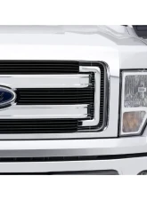 T-Rex Grilles Billet Grille Black 4 Pc Overlay Ford F150 XLT 2013-2017                                     - 21573B - Image 3