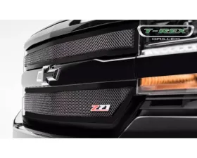 T-Rex Grilles Upper Class Grille, Black 2 Pc Chevrolet Silverado 1500 Z71 2016-2018