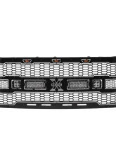 T-Rex Grilles Stealth Laser Torch Grille Black 1 Piece Ford Super Duty 2020-2022                                     - 7315571-BR - Image 9