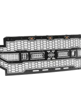 T-Rex Grilles Stealth Laser Torch Grille Black 1 Piece Ford Super Duty 2020-2022                                     - 7315571-BR - Image 2