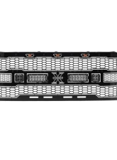 T-Rex Grilles Laser Torch Grille Black 1 Piece Ford Super Duty 2020-2022                                     - 7315571 - Image 9