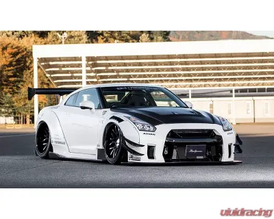 Liberty Walk Type 2 Bonnet Hood FRP Nissan GT-R R35 - LBW-GTR2-Hood-FRP