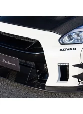 Liberty Walk Type 2 Bonnet Hood FRP Nissan GT-R R35                                     - LBW-GTR2-Hood-FRP - Image 3