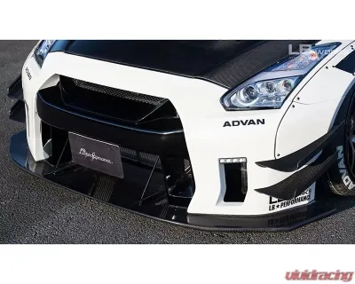Liberty Walk Type 2 Bonnet Hood FRP Nissan GT-R R35 - LBW-GTR2-Hood-FRP