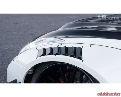 Liberty Walk Type 2 Bonnet Hood FRP Nissan GT-R R35 - LBW-GTR2-Hood-FRP