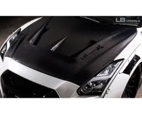 Liberty Walk Type 2 Bonnet Hood FRP Nissan GT-R R35