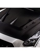 Liberty Walk Type 2 Bonnet Hood FRP Nissan GT-R R35                                     - LBW-GTR2-Hood-FRP - Image 5